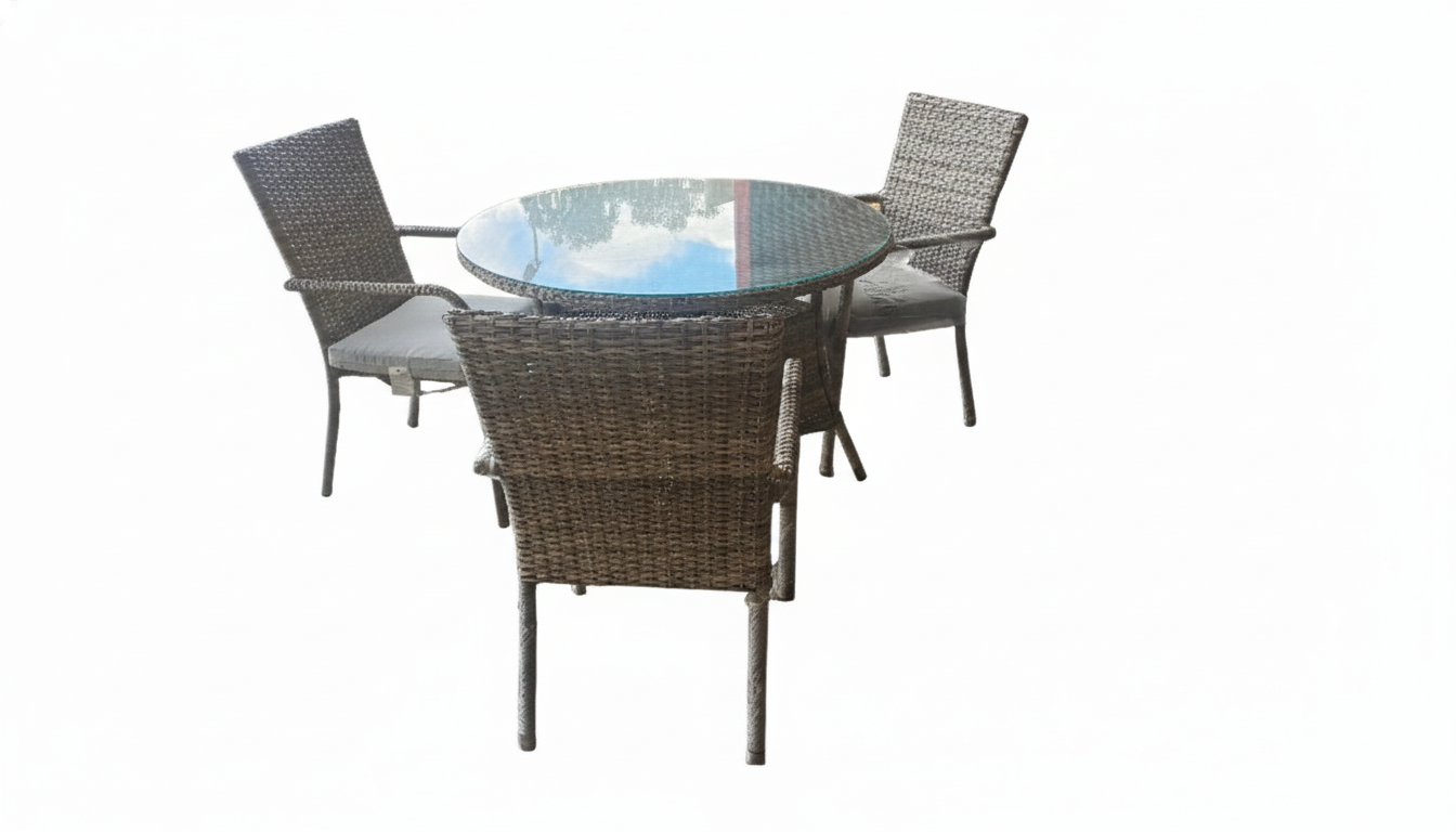 OUTDOOR FURNITURE 4PC CLEARANCE