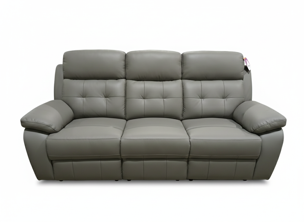 COSMIC 3+1+! MANUAL RECLINER SET GRAY