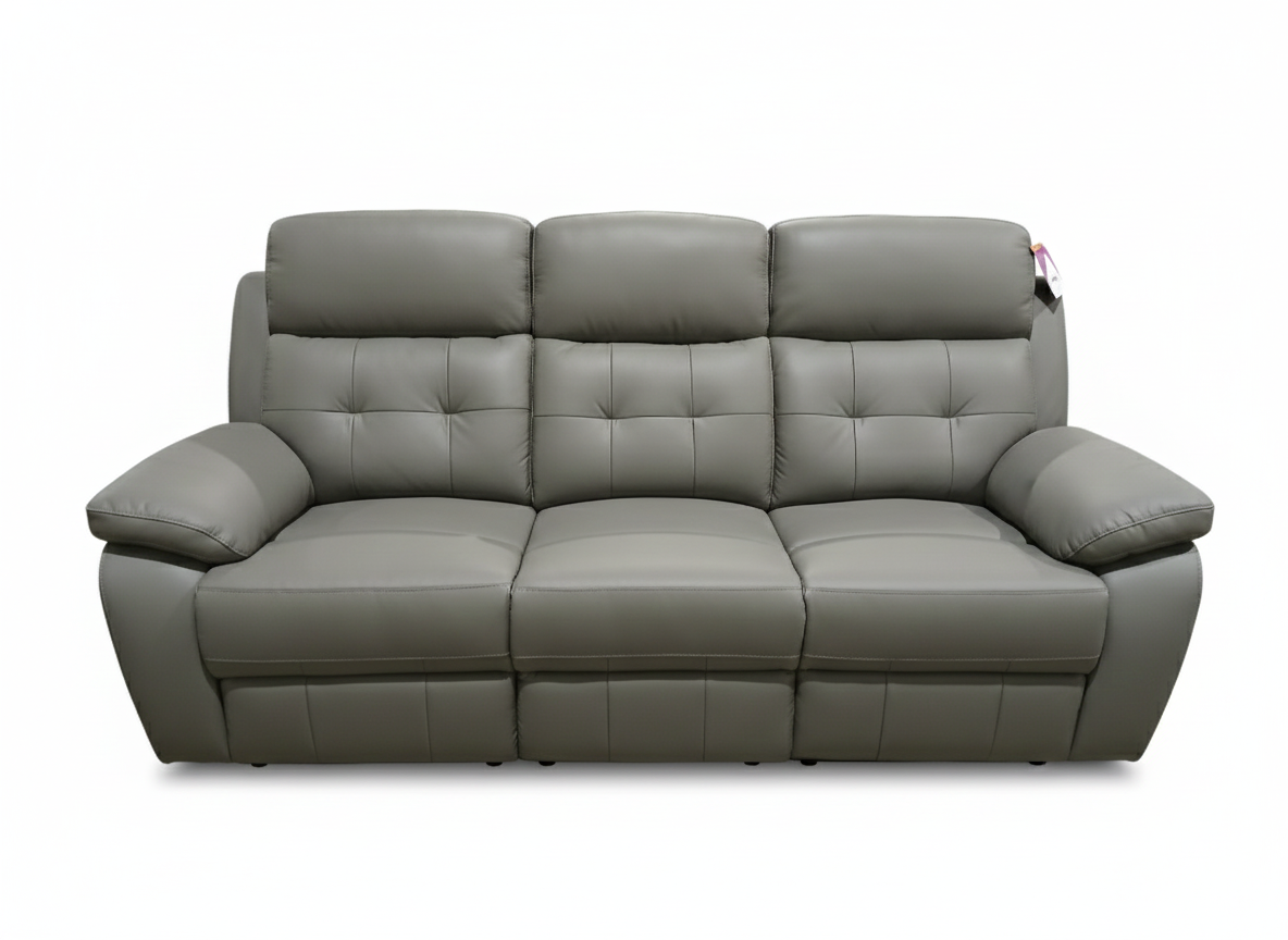 COSMIC 3+1+! MANUAL RECLINER SET GRAY