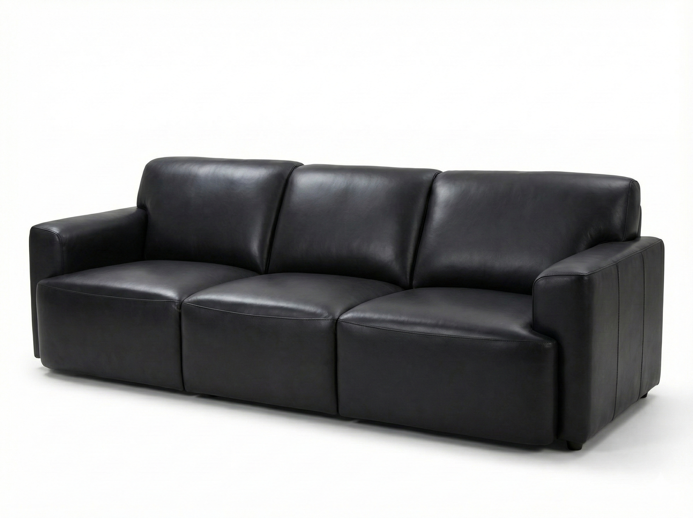 CHEVRON 3+2 FULL LEATHER SOFA