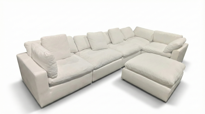 CLOUD FAB CORNER MOD SOFA-BEIGE