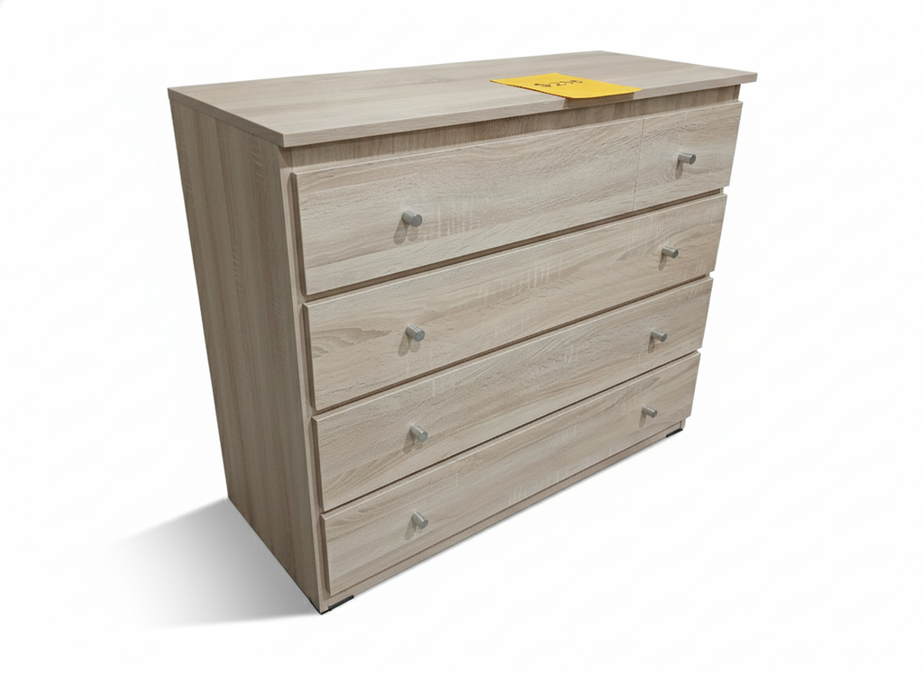 SANTING WHITE 4 DRAW TALLBOY CLEARANCE