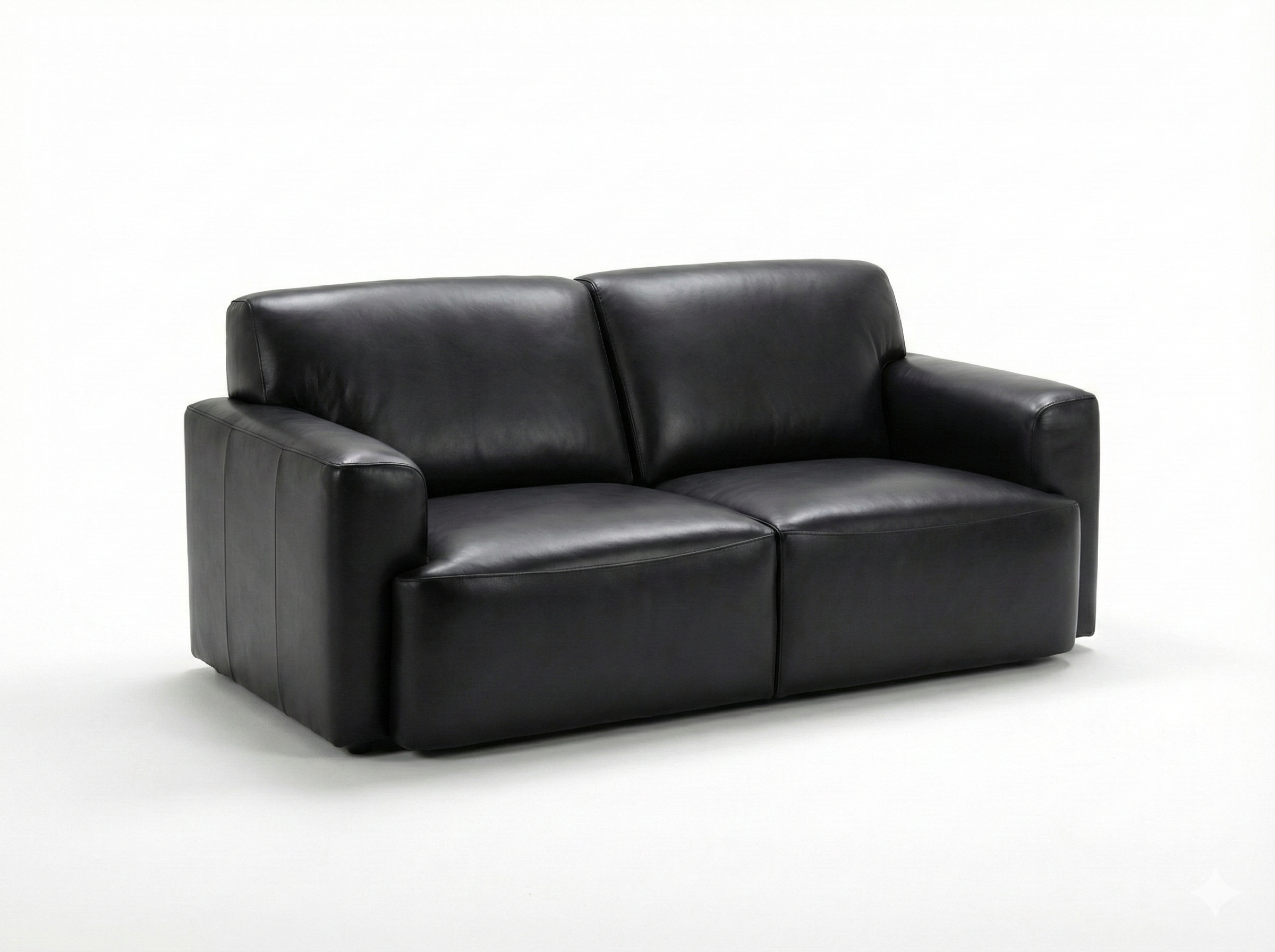 CHEVRON 3+2 FULL LEATHER SOFA