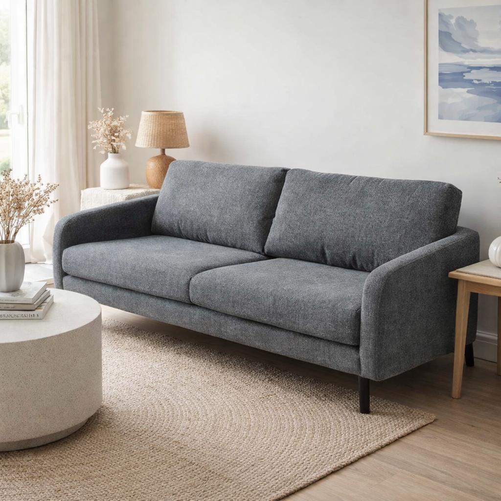 Morgan Fabric 3-Seater Sofa